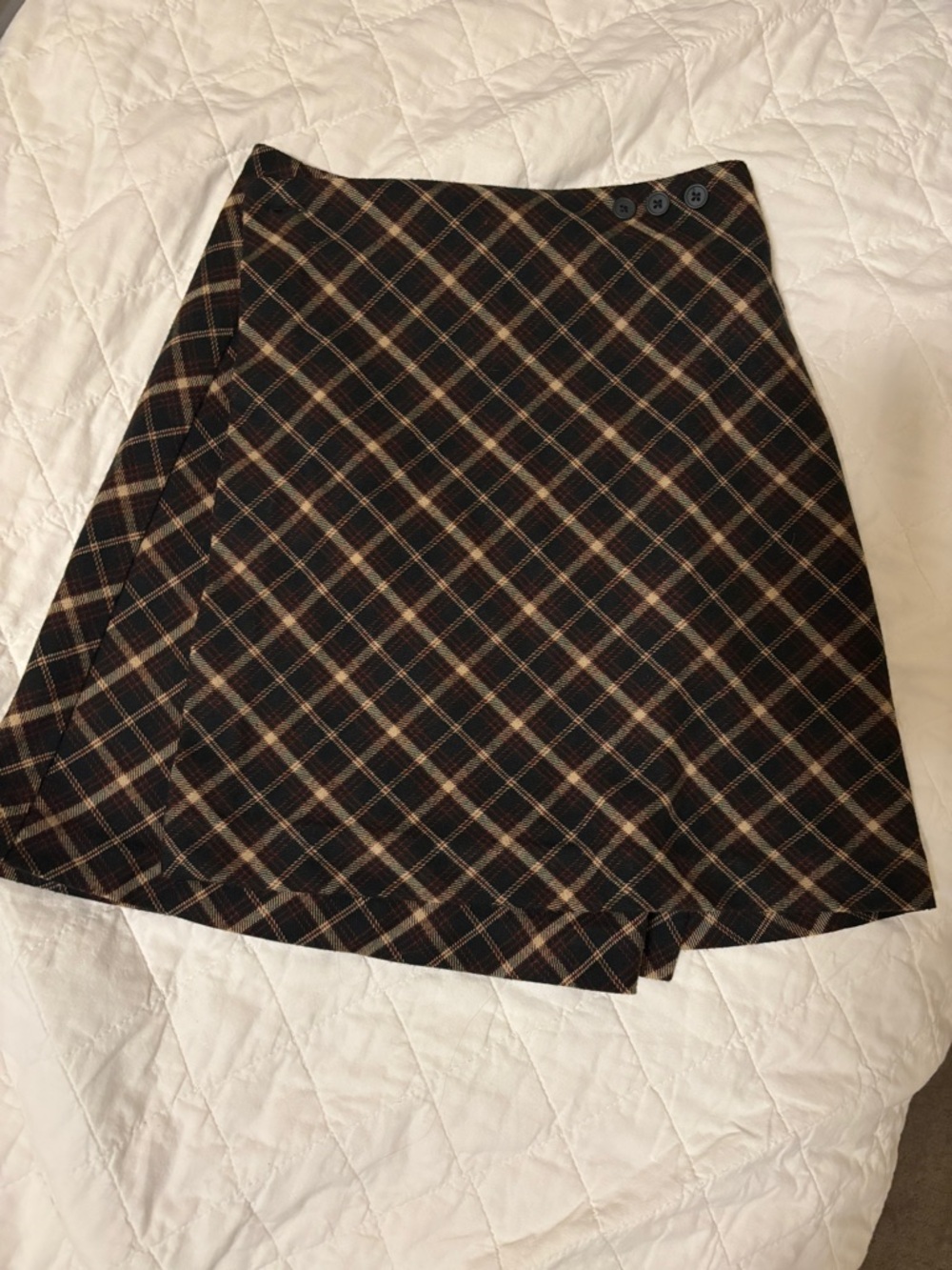 John Galt Brandy Melville Wrap Mini Skirt